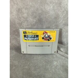 Super Mario Kart SFC Japan Nintendo Super Famicom Cartridge Only Racing Game